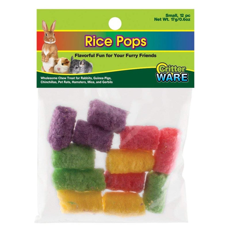 Ware Manufacturing Rice Pops Small Animal Chew Treat - Small, Blue/Purple (3074) - Image 3